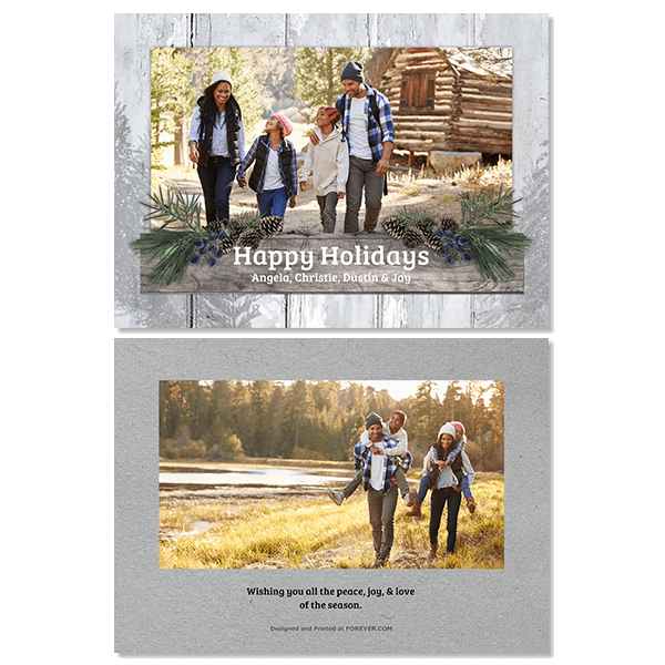 Woodland Holiday Card