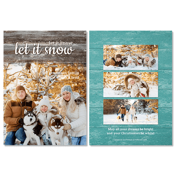 Let It Snow Card