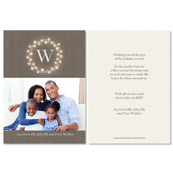 Holiday Lights Card