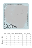 What A Month Template Calendar 12x18