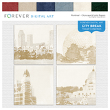 City Break - Montreal - Cityscape & Solid Papers