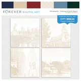 City Break - Philadelphia - Cityscape & Solid Papers