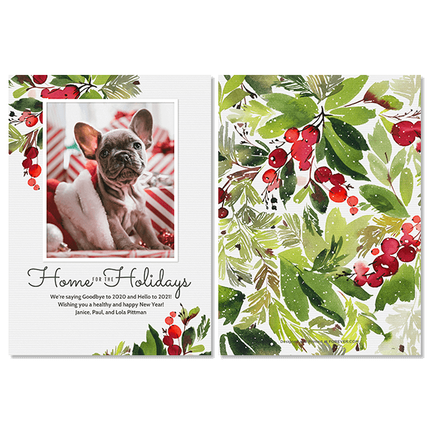 Home for the Holidays Card