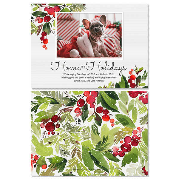 Home for the Holidays Card