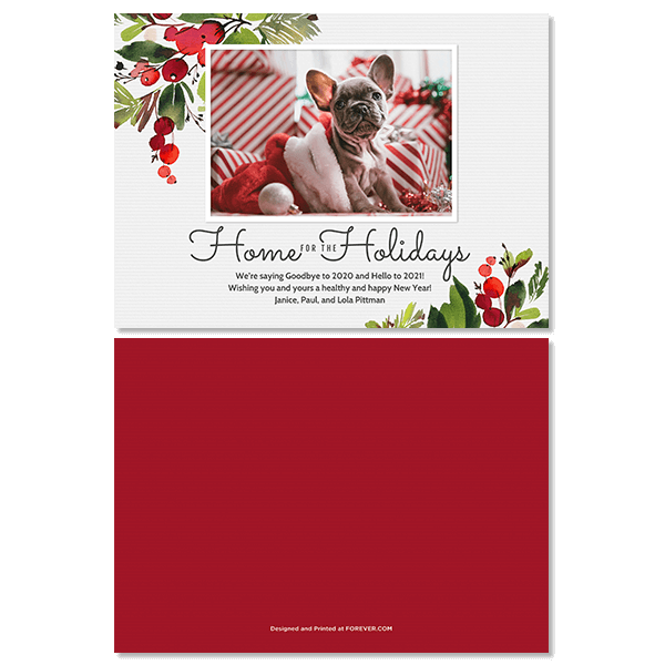 Home for the Holidays Card