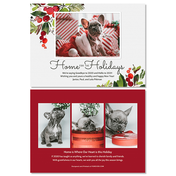 Home for the Holidays Card