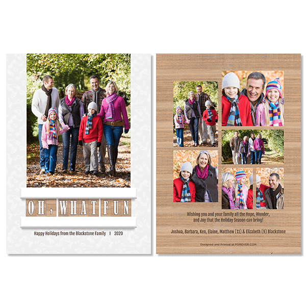 What Fun Letterboard Card