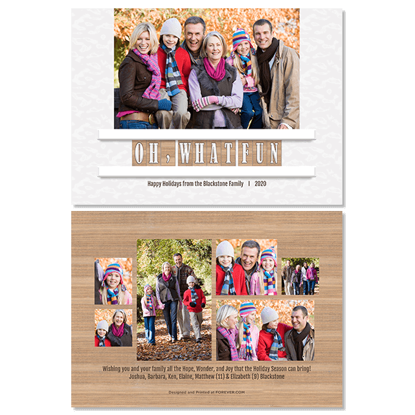 What Fun Letterboard Card