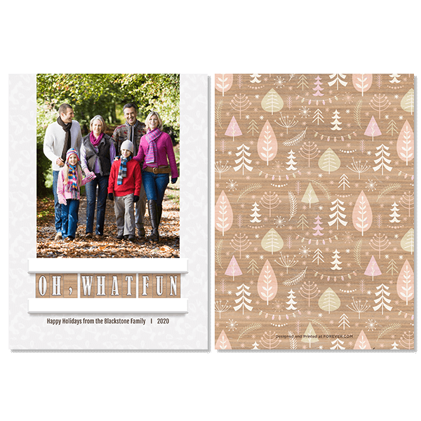 What Fun Letterboard Card