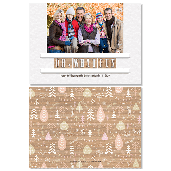 What Fun Letterboard Card