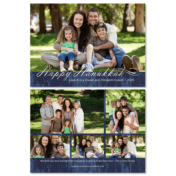 Country Hanukkah Card