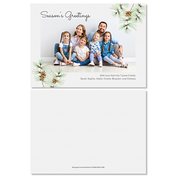 Effortless Evergreen Card