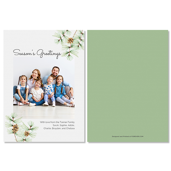 Effortless Evergreen Card