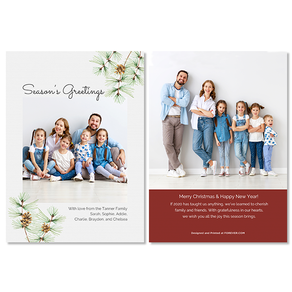 Effortless Evergreen Card