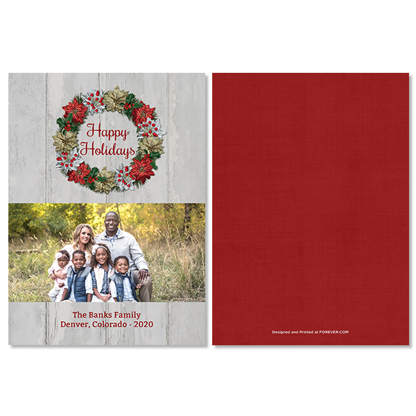 Holiday Wreath Card
