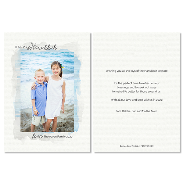 Peaceful Hanukkah Card