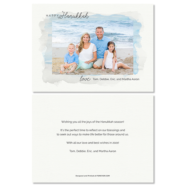 Peaceful Hanukkah Card