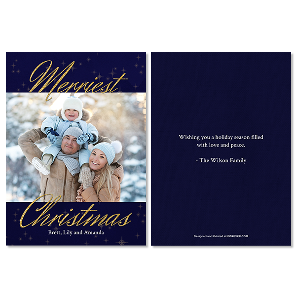 Merriest Christmas Card