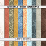 History Hunters - Motoring - Road Map Papers