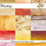 Blessing Watercolor Papers Set 2