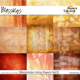Blessings Watercolor Papers Bundle