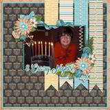 Hanukkah Lights Word Tags