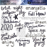 Night Sky Scrap.Words