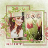 Blush Blossoms Painted Papers