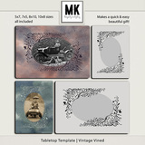 Tabletop Template - Vintaged Vine