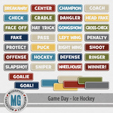 Game Day Ice Hockey Tags