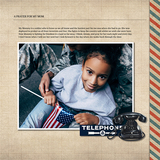 Vintage Memories Traveler Papers