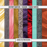 History Hunters - Fashion - Fabric Papers