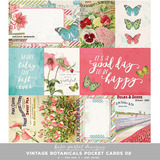 Vintage Botanicals Pocket Cards 02