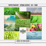 Paper Pageant Spring Scenes - SLF Rain