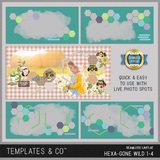 Seamless Layflat Hexa-gone Wild 1-4