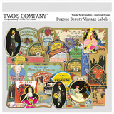 Bygone Beauty Vintage Labels 1