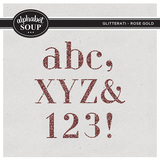 Glitterati Alpha – Rose Gold