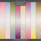 Cottage Garden Ombre Papers