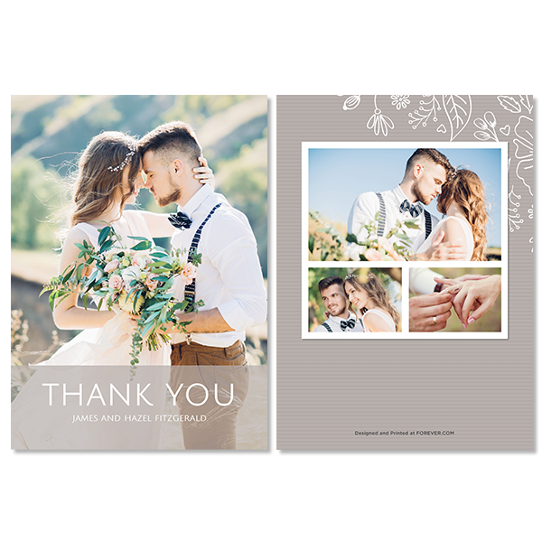 Always & Forever Thank You Card