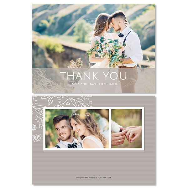 Always & Forever Thank You Card