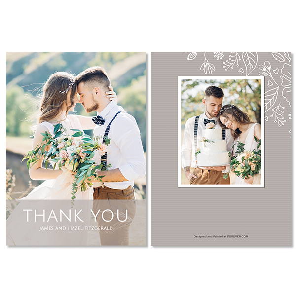 Always & Forever Thank You Card