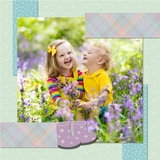 Spring Adventures Pre-Designed 5x5 Mini Book