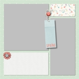 Spring Adventures Pre-Designed 5x5 Mini Book