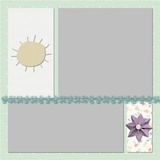 Spring Adventures Pre-Designed 5x5 Mini Book