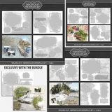 Spilling Out - Watercolor Overspills Bonus Bundle - 11x8.5