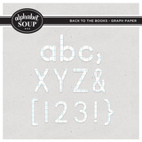 Back to the Books Alpha - Graph Paper
