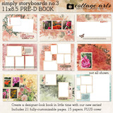 Simply Storyboards 3 - 11x8.5 Pre-designed Book