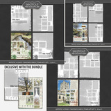 Artistic License Crayoned Grids Bonus Bundle - 8.5x11