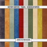 History Hunters - Travel - Semi-Solid Papers
