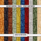 History Hunters - Travel - Street Map Papers